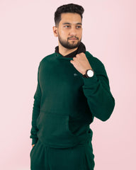 Hoodie - Mountain Green