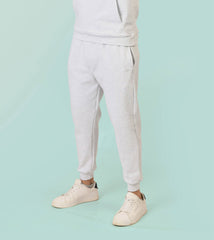 Jogger- Heather White