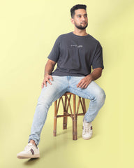 Enlyte Branded Oversized Tee | Charcoal