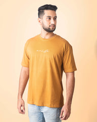Enlyte Branded Oversized Tee | Mustard