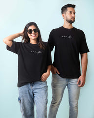 Enlyte Branded Oversized Tee | Black