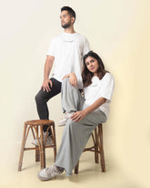 Enlyte Branded Oversized Tee | Off White