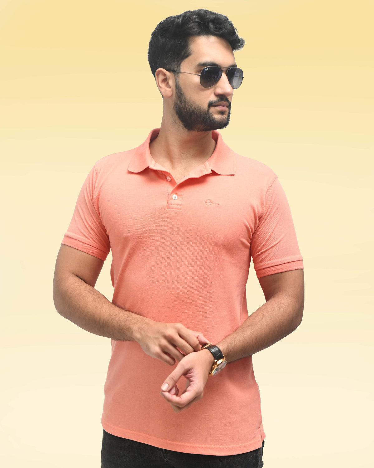 Polo Shirt | Coral