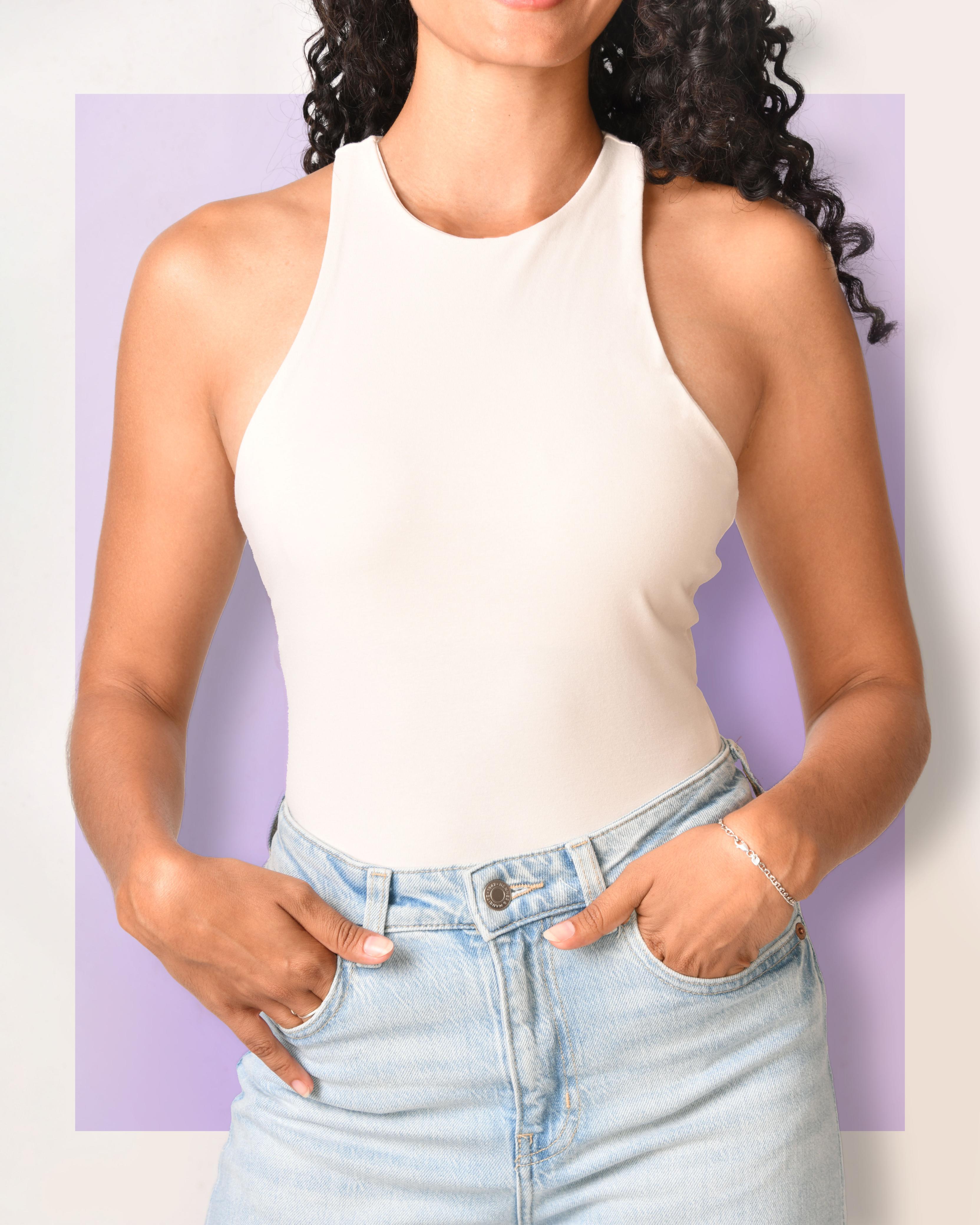 High Neck Bodysuit