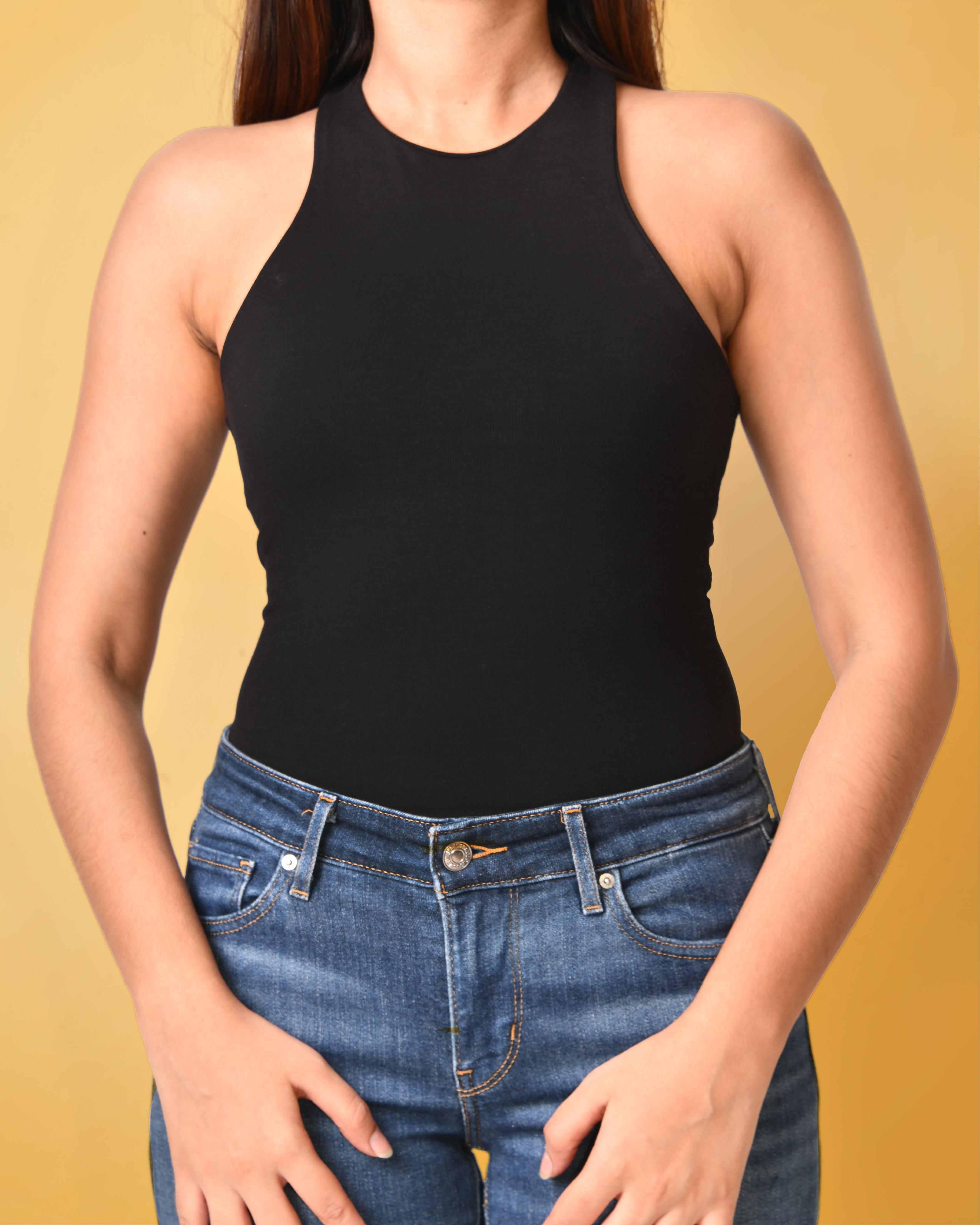 High Neck Bodysuit
