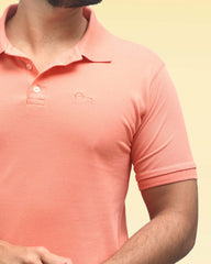 Polo Shirt | Coral