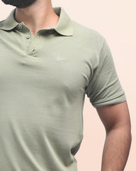 Polo Shirt | Moss Green