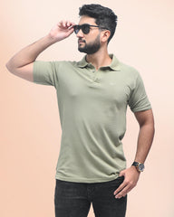 Polo Shirt | Moss Green