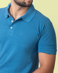 Polo Shirt | Azure