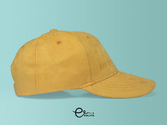Suede Cap - Mustard