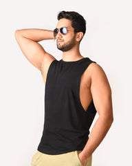 Men Tank Top - Black